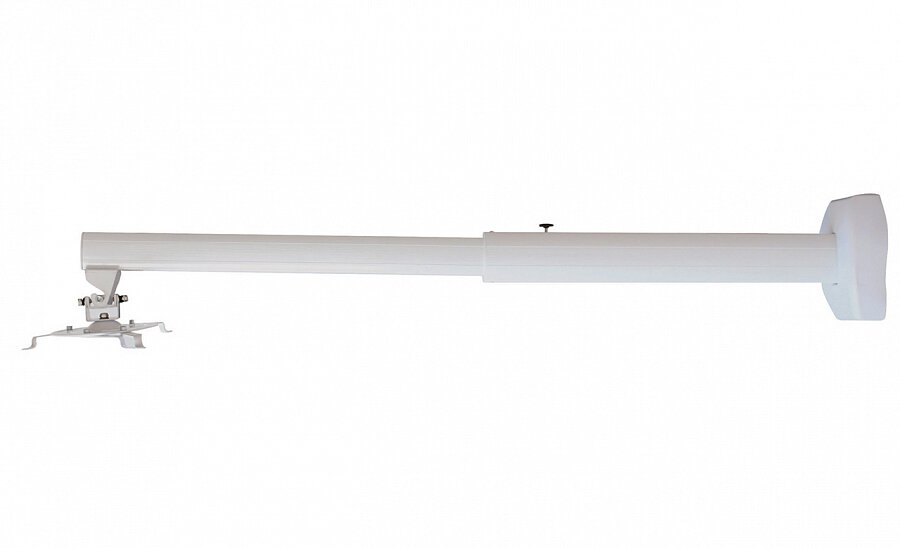 Wize WTH 87150 универсальное настенное крепление для короткофокусного проектора длина штанги 87-50 см нагрузка 24 кг белый