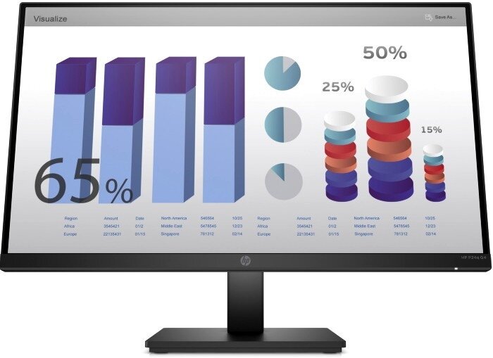 Монитор 23.8" HP P24q G4 (8MB10AA)