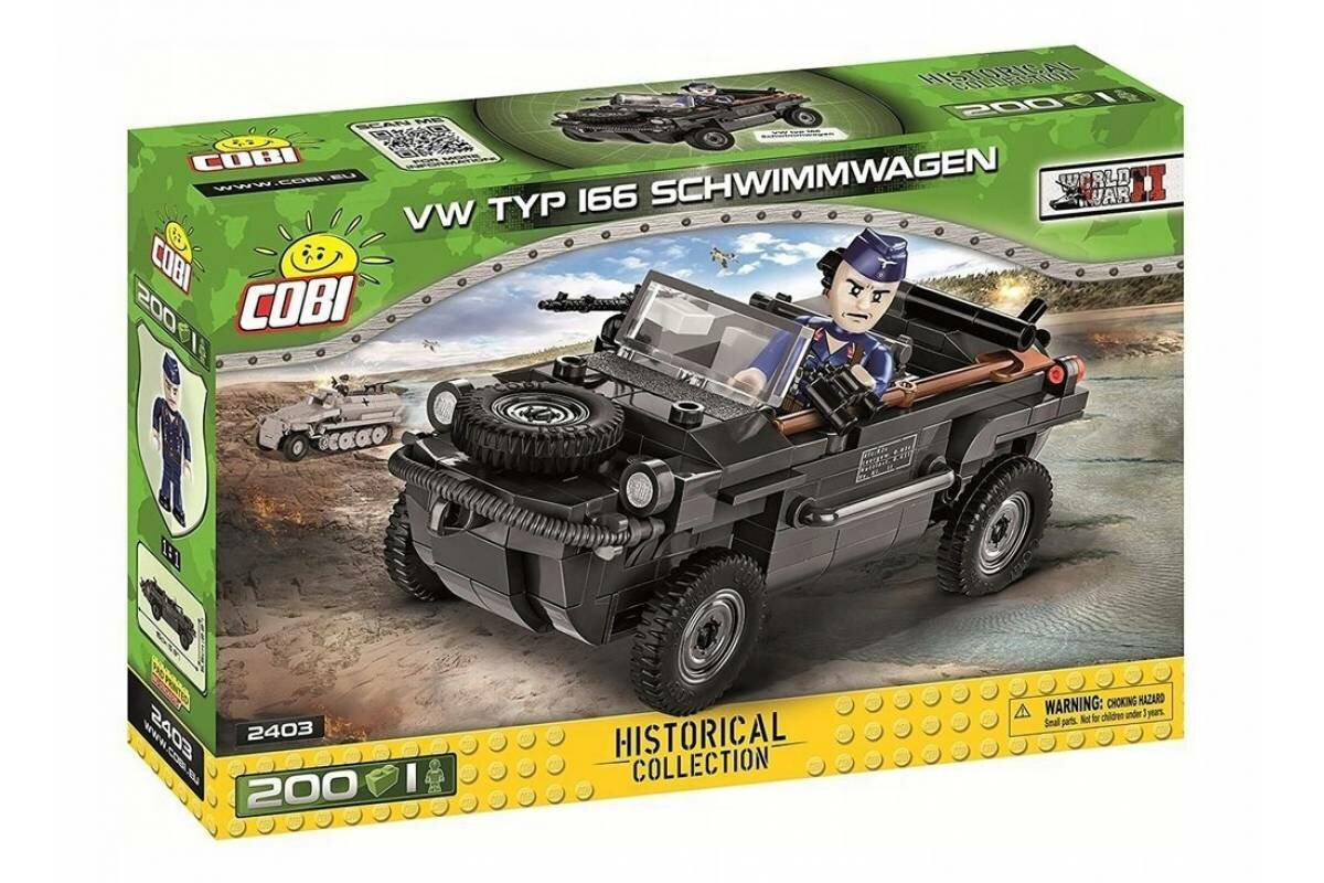 Конструктор Cobi Small Army 2403 Автомобиль-амфибия Тип 166