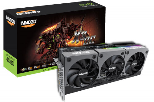 Видеокарта INNO3D GeForce RTX 4080 16GB X3 OC 16G