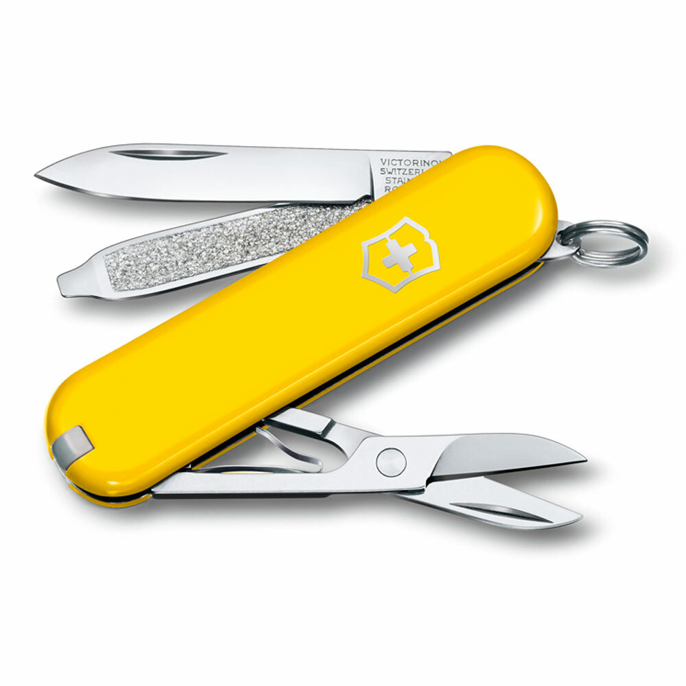 Нож-брелок Victorinox Classic SD Colors Sunny Side 58 мм 0.6223.8G