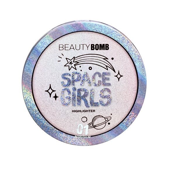 Beauty Bomb Хайлайтер / Highlighter "Space girls" тон /shade 01