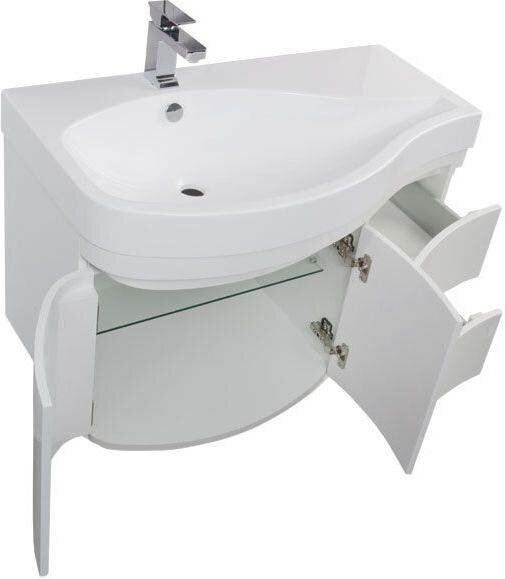 Тумба под раковину Aquanet Сопрано 95 L 169631 - фото №6