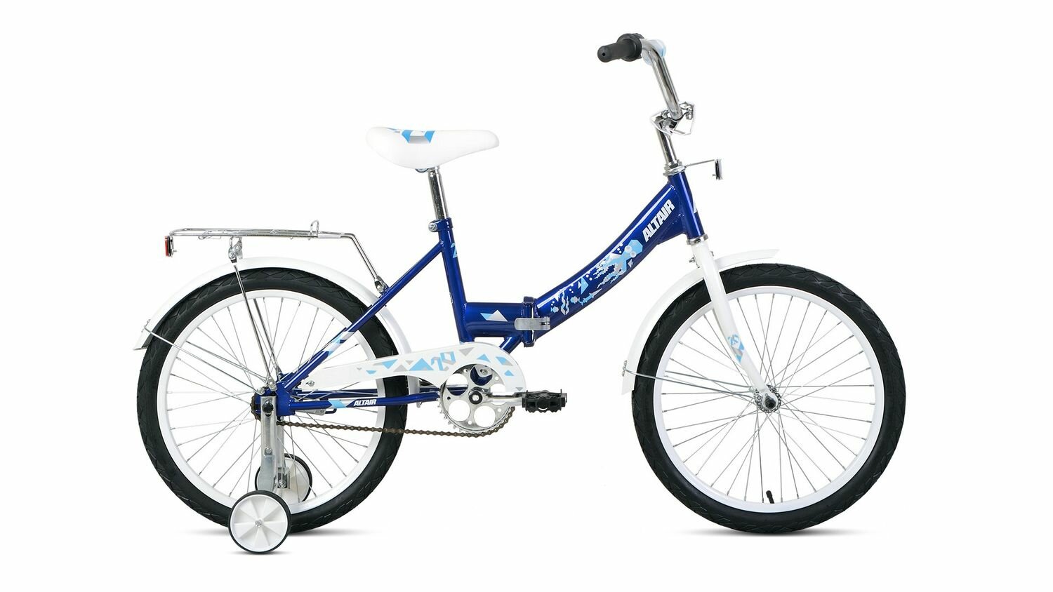 Велосипед ALTAIR CITY KIDS 20" COMPACT (2022) (Велосипед ALTAIR CITY KIDS 20 COMPACT (20" 1 ск. рост. 13" скл.) 2022, синий, IBK22AL20032)