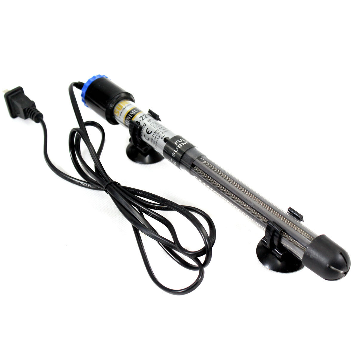 фото Аквариумный нагреватель Сан Сан SunSun JRB-210 100W с терморегулятором для аквариумов от 50л до 80л