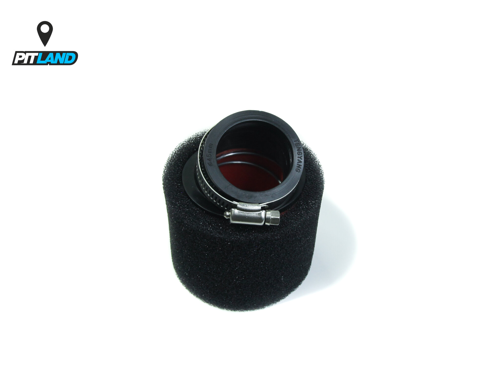 фото Фильтр воздушный 45 мм изогнутый 45 град. black outer