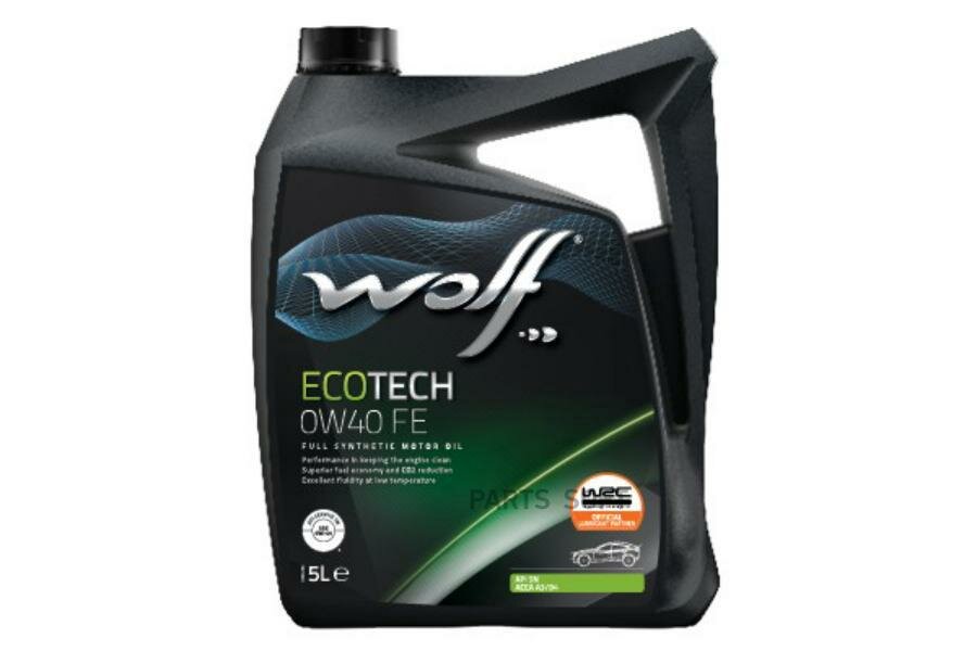 WOLF OIL 8320903 Масло моторное ECOTECH 0W40 FE 5L