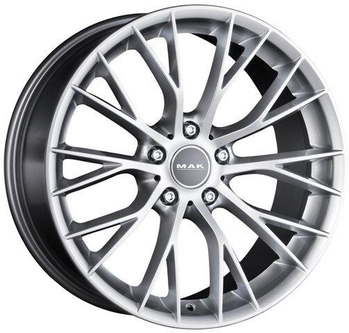 Литые колесные диски MAK MUNCHEN Silver 8.5x20 5x120 ET30 D72.6 Серебристый (F8520MUSI30I3B)