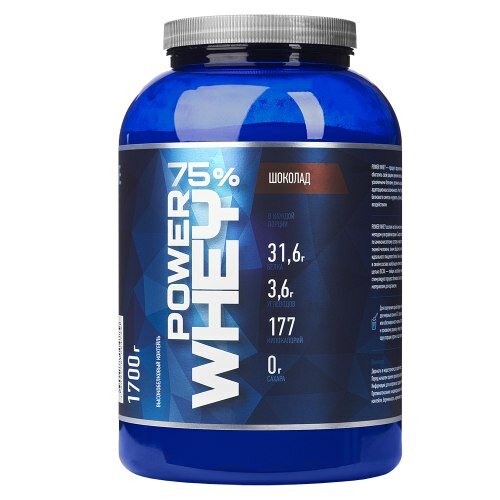 R-LINE Power Whey, 1700 g (шоколад)