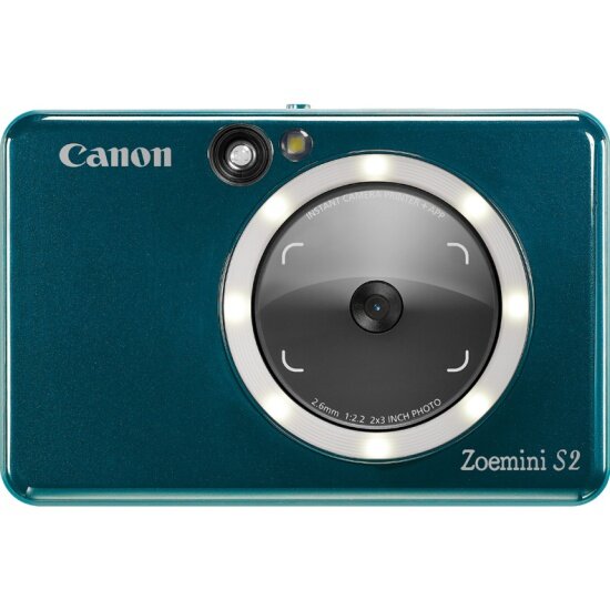 Фотокамера моментальной печати CANON Zoemini S2 Green