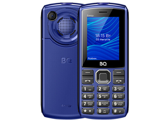 Сотовый телефон BQ 2452 Energy Blue Black