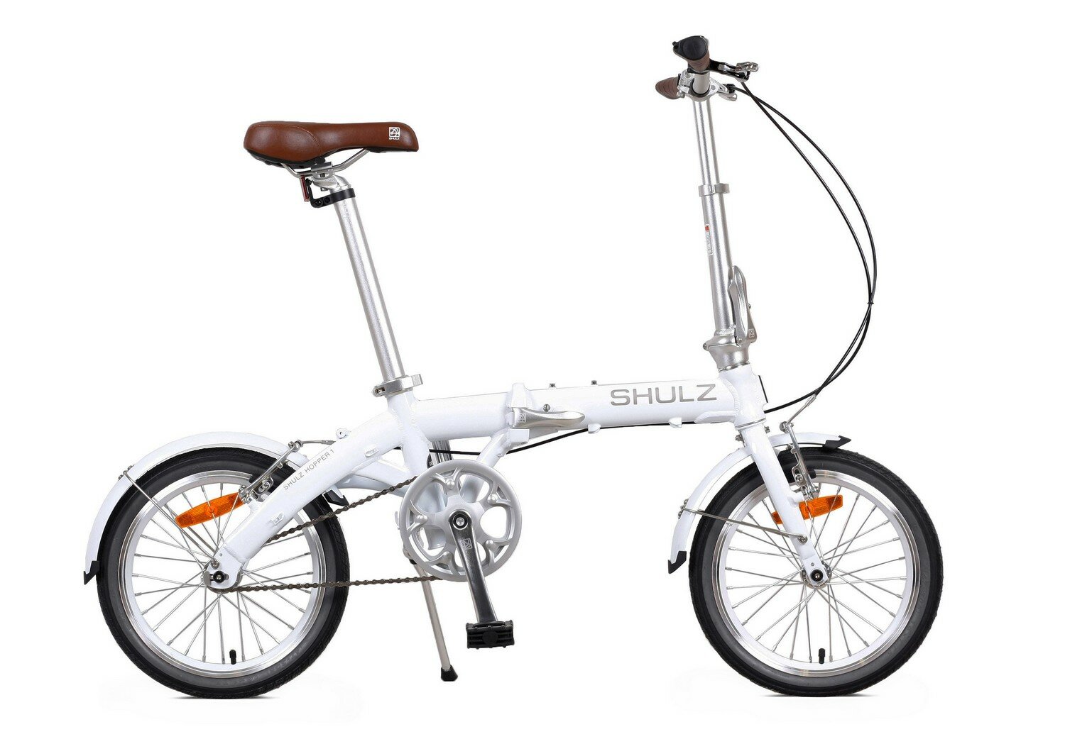 Складной велосипед Shulz Hopper год 2021 цвет Белый
