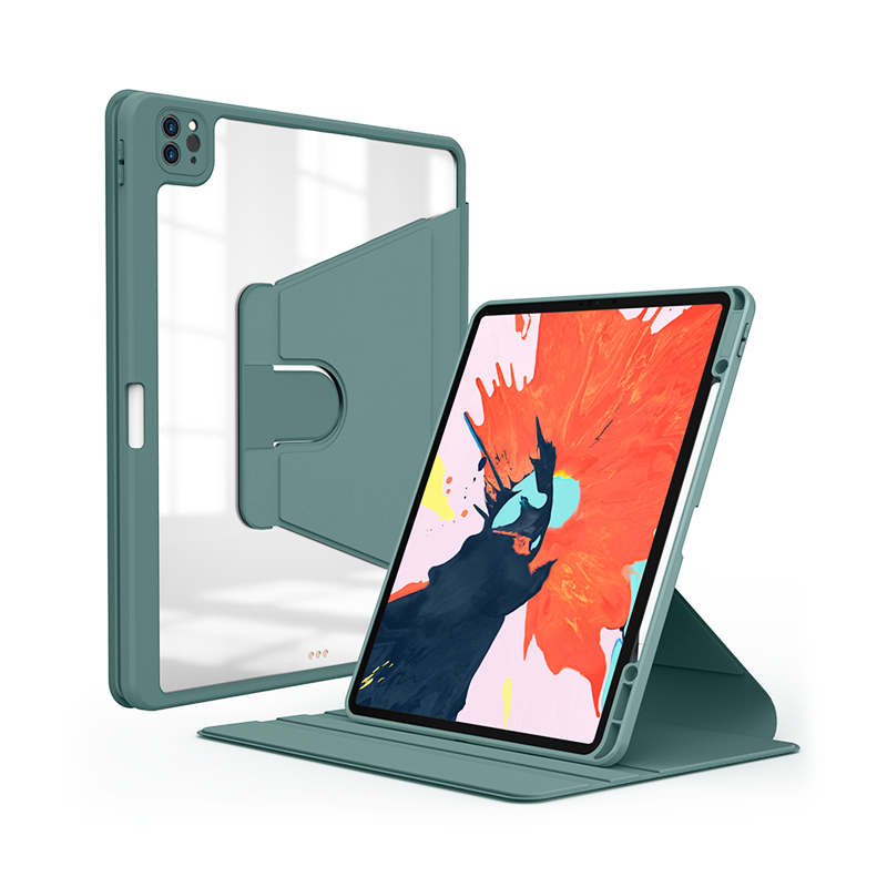 Чехол для iPad 10.9' / 11' WIWU Waltz Rotative Case Зелeный