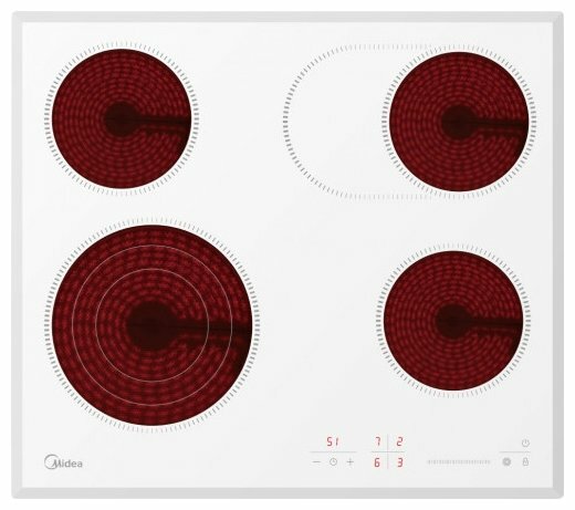 Электрическая варочная поверхность Midea MCH64767FW