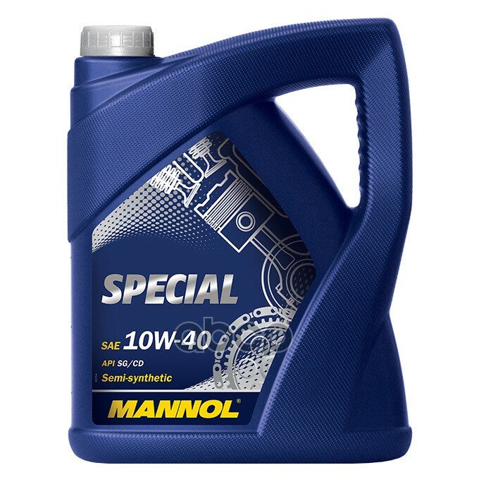 MANNOL 7509 Mannol Special 10W40 5 Л. Полусинтетическое Моторное Масло 10W-40