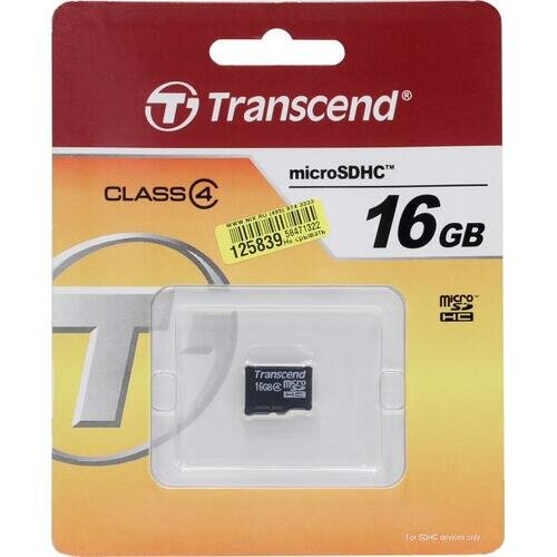 SD карта Transcend TS16GUSDC4