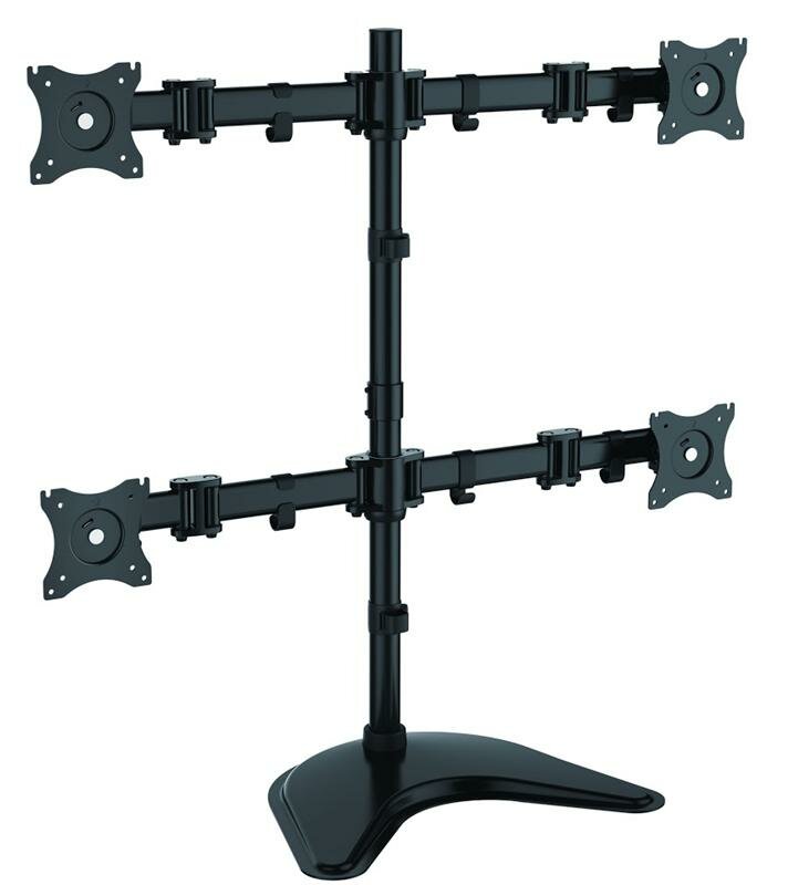 iTECHmount MBS-22M кронштейн настольный на 4 монитора на стационарном основании (комплект)