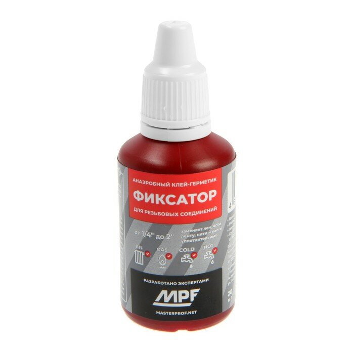 фото Анаэробный клей-герметик MasterProf ИС.131848 "Фиксатор № 3", 20 мл