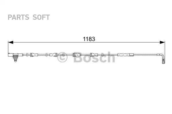 BOSCH 1987473031 Датчик износа тормозных колодок 1шт