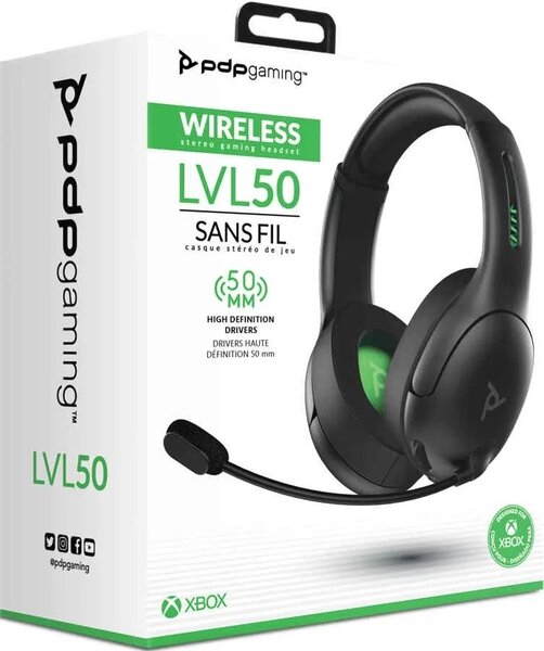 Наушники PDP LVL50 для Xbox Black 048-025-EU-BK