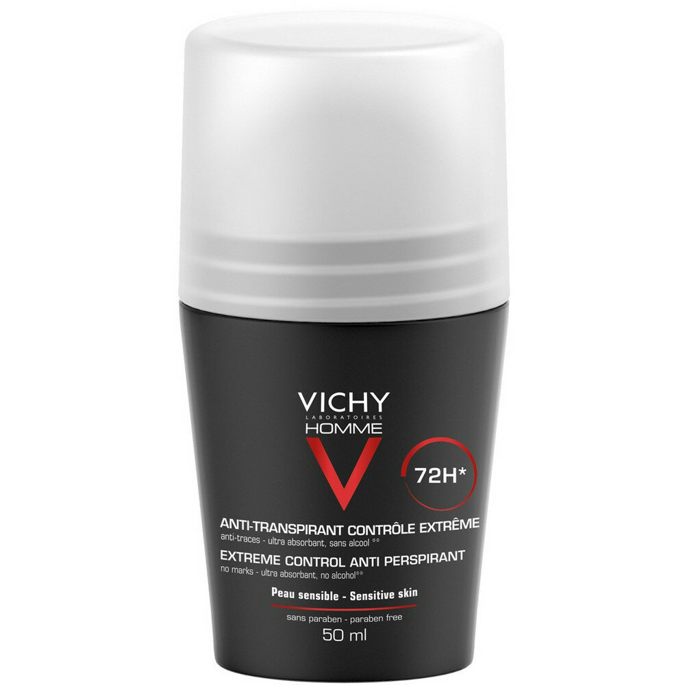 Vichy (Виши) Ом Шариковый дезодорант, регулирующий избыточное потоотделение 50 мл