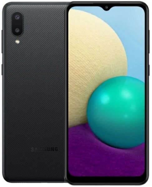 Samsung Galaxy A02 2/32GB RU, черный