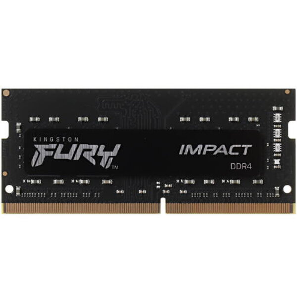 Оперативная память Kingston DRAM 8GB 2666MHz DDR4 CL15 SODIMM FURY Impact EAN: 740617318593