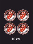 Наклейка на авто Rolling stones язык - изображение