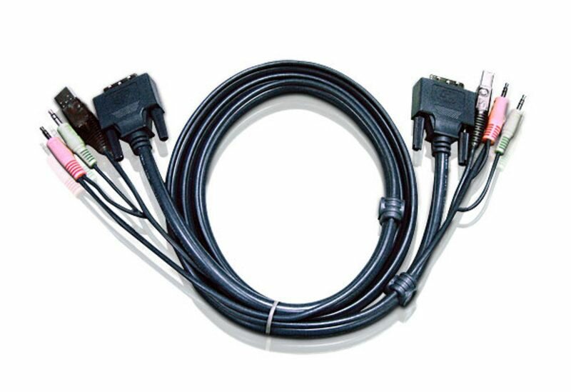 Аксессуар Aten CABLE DVI/USBA/SPMC-DVI/USB B 30M