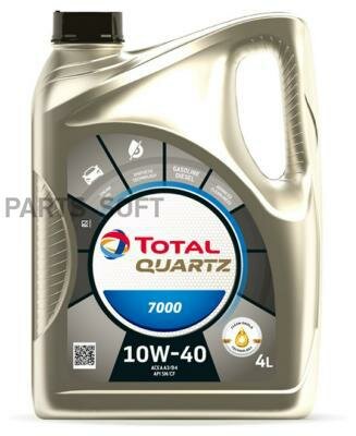 TOTALENERGIES 214107    "QUARTZ 7000 10W-40", 4