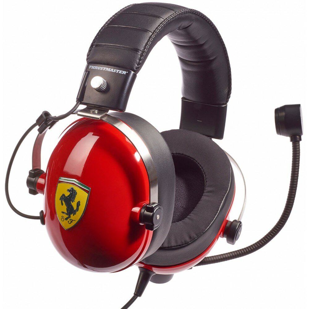 Гарнитура Thrustmaster игровая T.RACING Scuderia Ferrari Edition для Xbox One / PS4 / NS / 3DS / PC