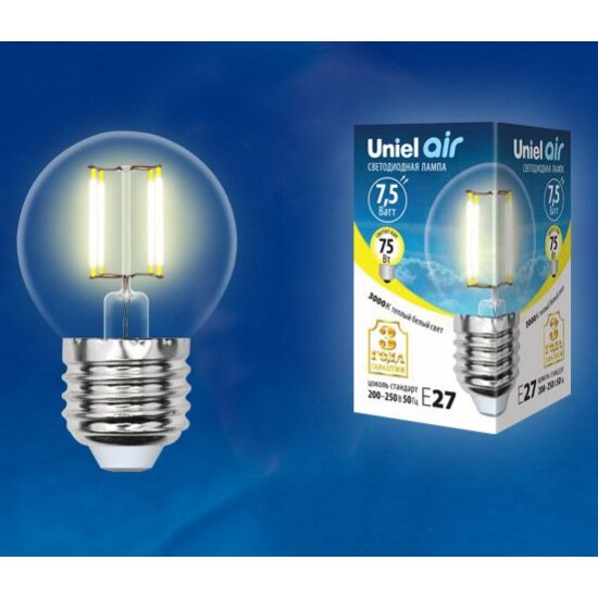 Лампа светодиодная Uniel UL-00003252 E27 G45