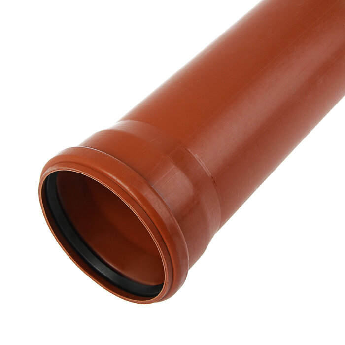Труба канализационная FLEXTRON, наружная, d=160, 2000 мм./В упаковке шт: 1