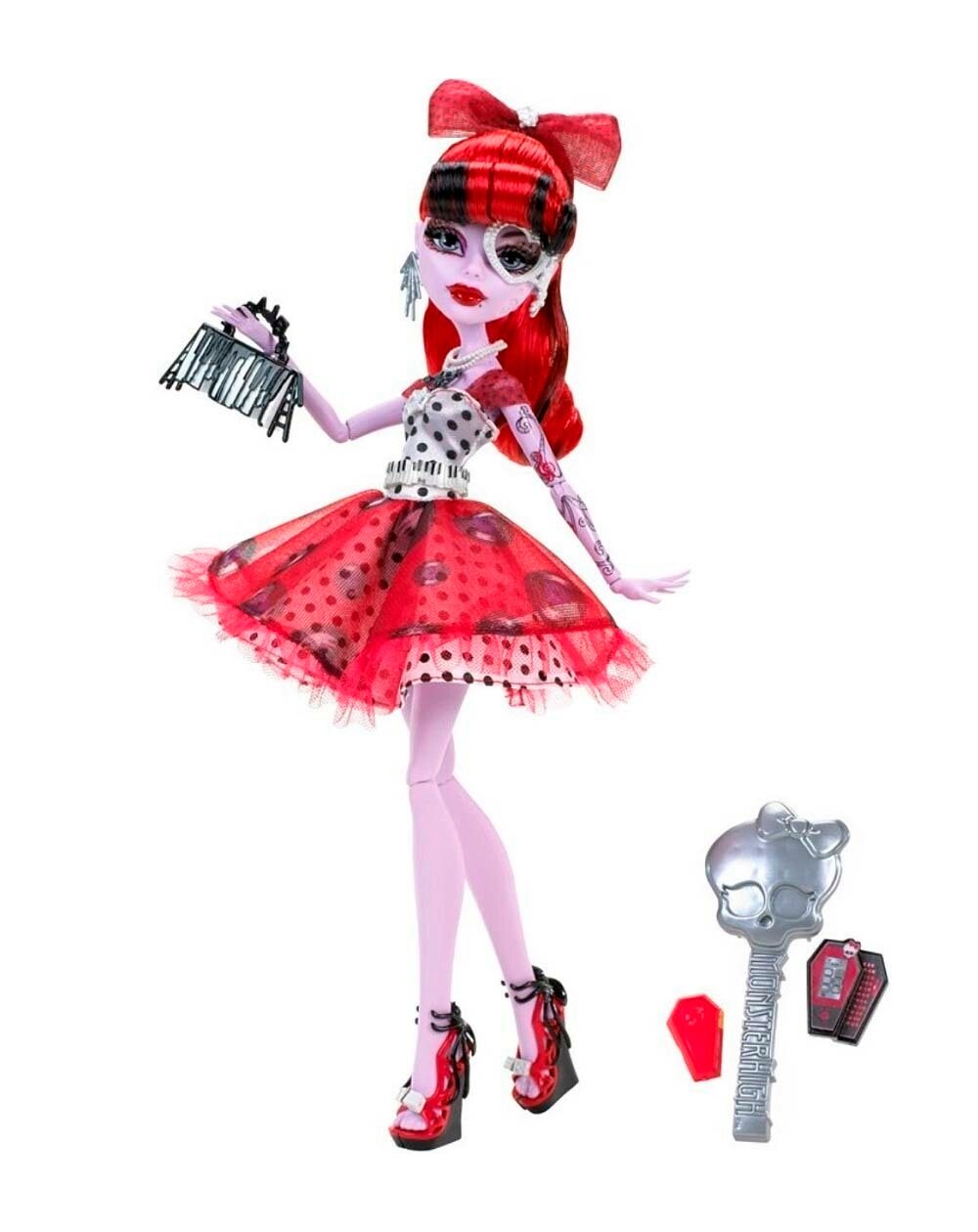 Кукла Монстер Хай Оперетта Смертельный Горошек, Mattel