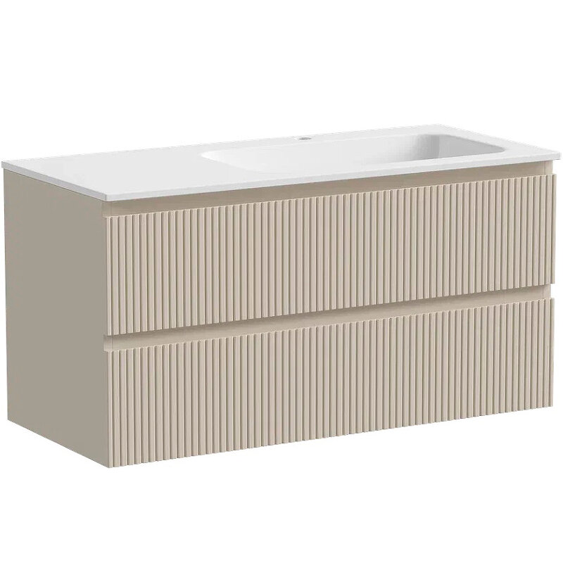 Тумба для комплекта Sancos Snob T 100, R, beige soft - фото №1