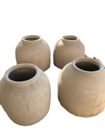 Чаша тандыра узбекского глиняная 95 см - фотография № 3