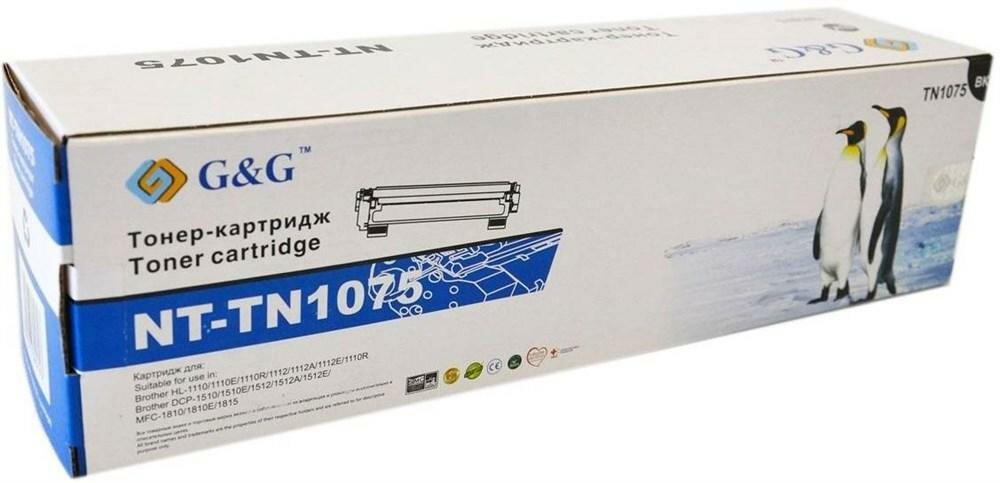 Картридж G&G NT-TN1075 1000стр Черный