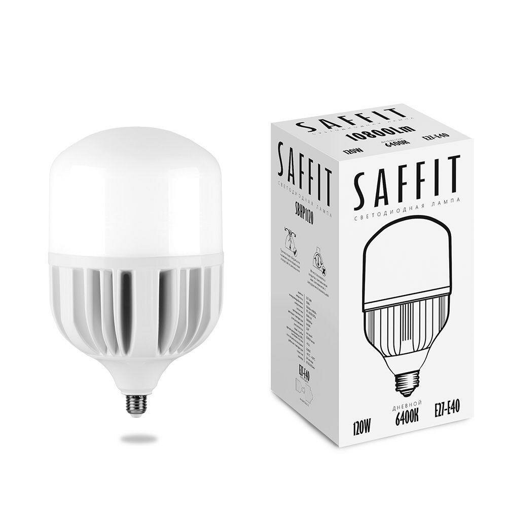 Saffit Лампа светодиодная Saffit E27-E40 120W 4000K матовая SBHP1120 55143