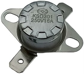 KSD301-16A-40NC термостат керамический с фланцем 40°C нормально замкнутый 250V 16A