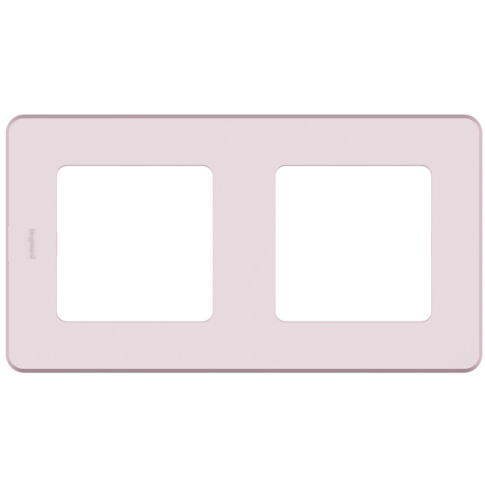 фото LEGRAND Рамка 2 поста INSPIRIA розовый (673944)