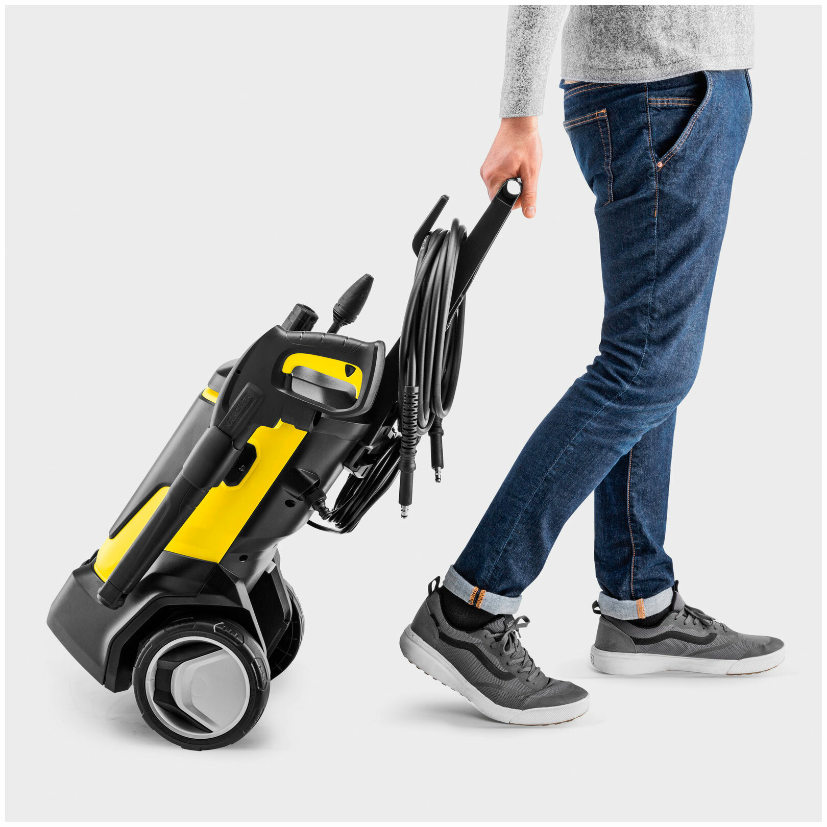 Минимойка Karcher K 7 WCM *EU YELLOW 1.317-400.0 - фотография № 2