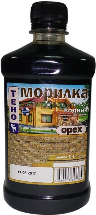 Ивитек Морилка водная (0,5л) орех / ивитек Морилка водная (0,5л) орех