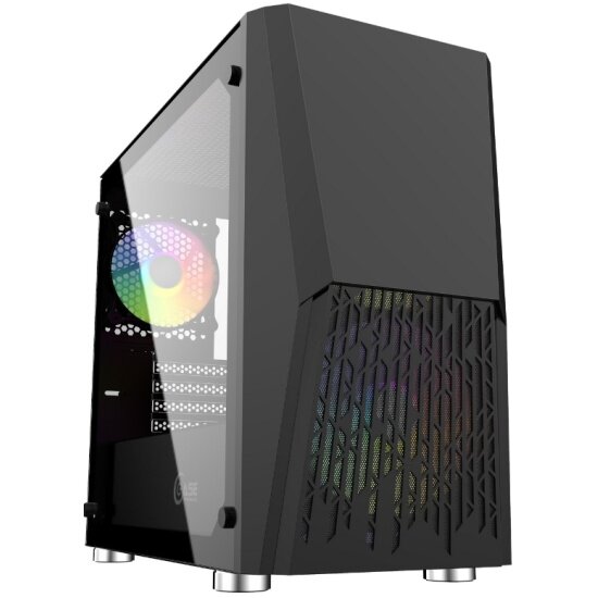 Корпус Powercase Alisio Micro X2B, черный (CAMIB-L2)