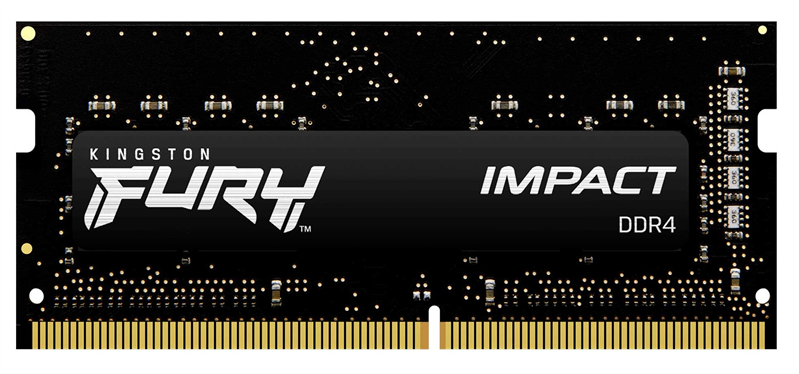 Kingston Оперативная память Kingston 16GB 2666MHz DDR4 CL16 SODIMM FURY Impact