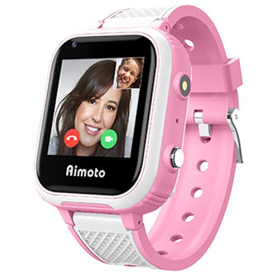 Детские умные часы AIMOTO|кнопка жизни Aimoto Pro Indigo 4G, розовые
