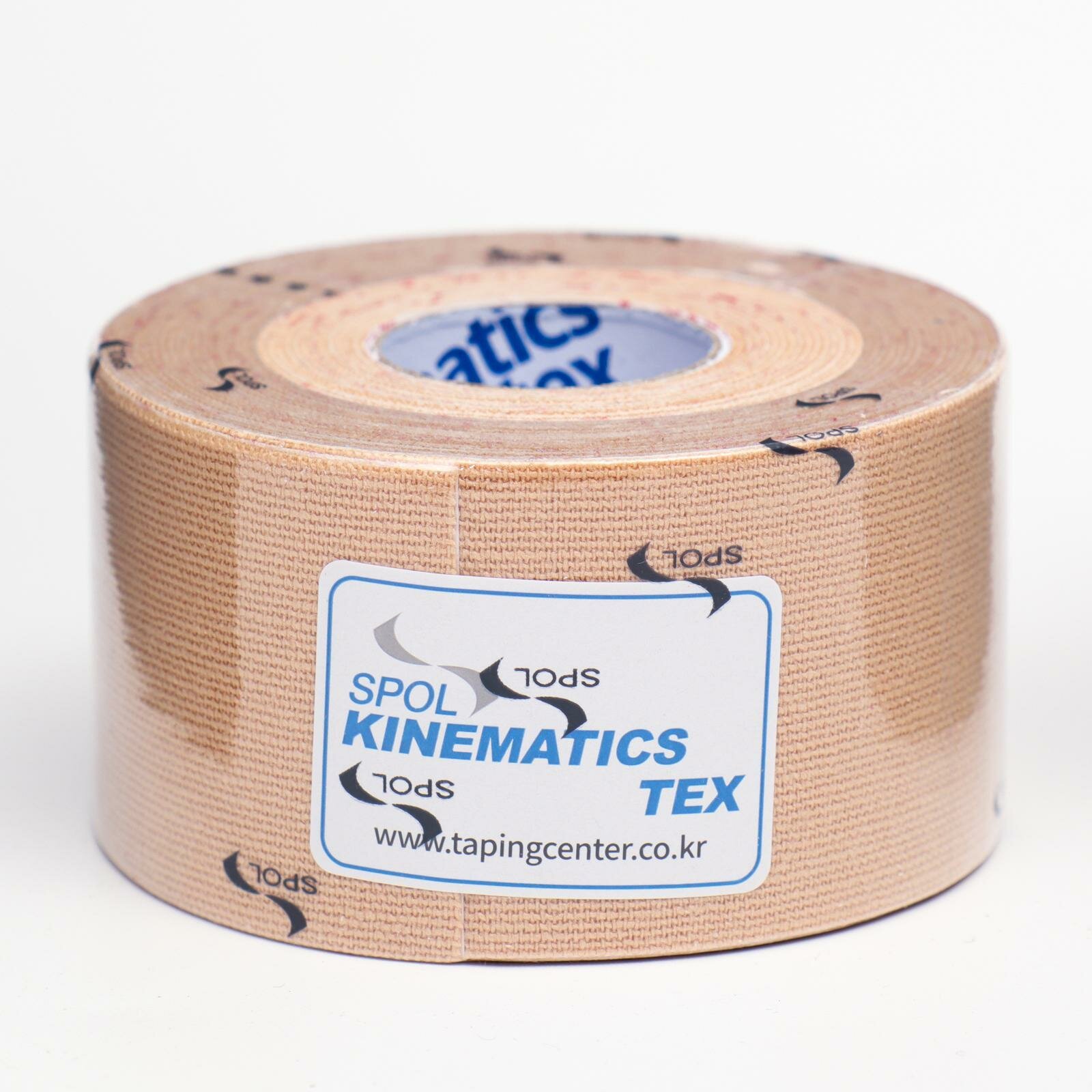 Кинезио тейп Tape корейский, 3.75 см x 5 м, бежевый