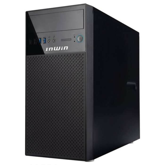 Корпус Mini Tower InWin ENR708 Black 450W RB-S450T7-0 2*USB 3.0+2*USB 2.0+Audio mATX