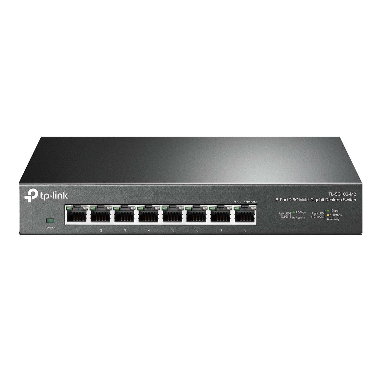 Коммутатор TP-Link TL-SG108-M2 неуправляемый