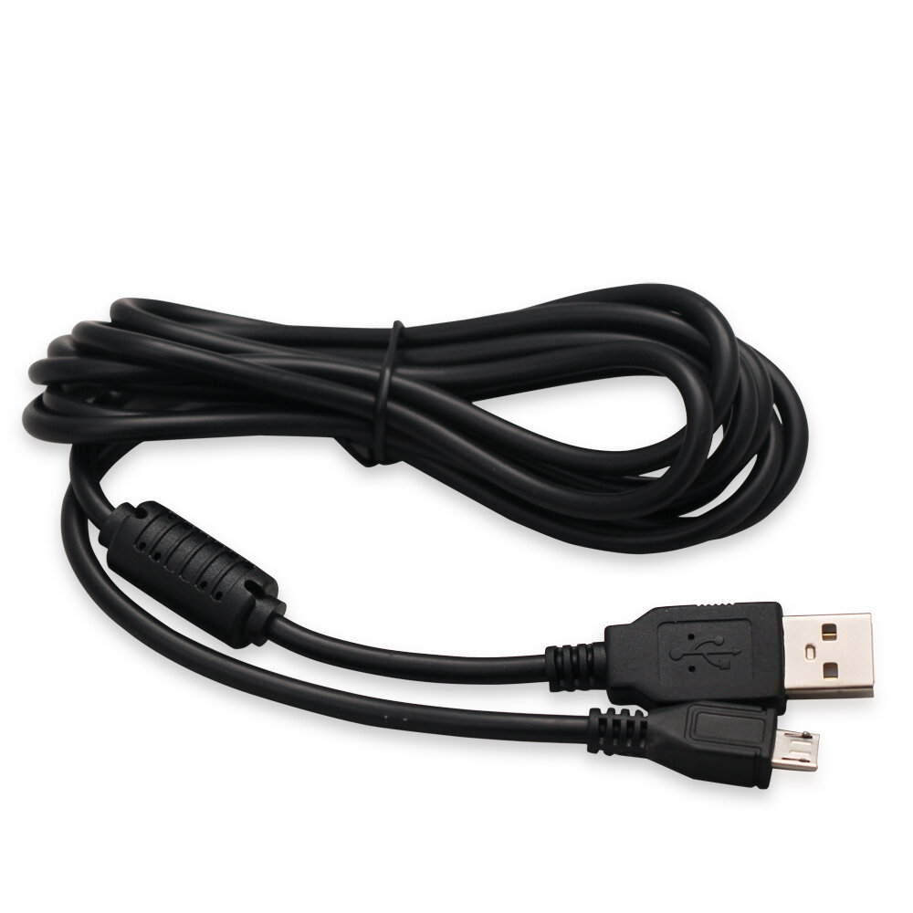 Зарядный кабель для геймпада PS4, 3м черный