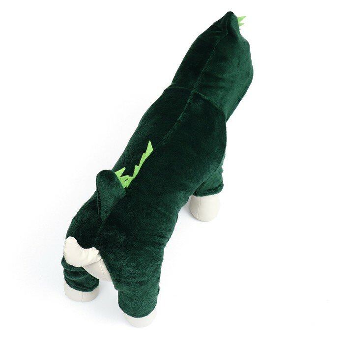 Комбинезон "Дракоша" с капюшоном, размер S (ДС 25 см, ОГ 35 см, ОШ 25 см), зелёный - фотография № 5